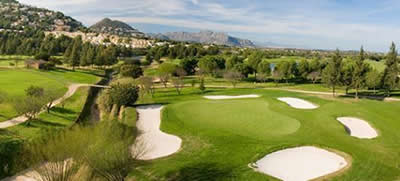 The Beautiful Javea Golf Course is close to property for sale Costa Blanca Spain.