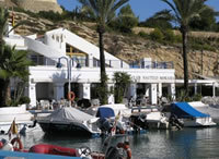 Club Nautico de Moraira, situated in the Moraira Marina