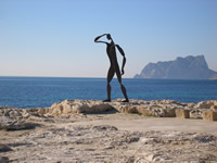 Moraira has many rocky coves, perfect for snorkelling